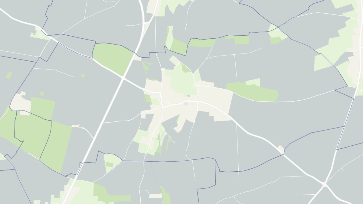 Aperçu cartographique de Neuilly-l'Hôpital, centré sur la commune