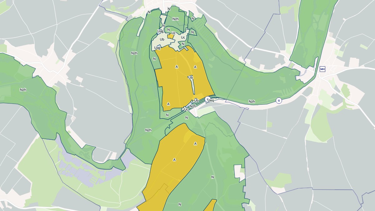 Aperçu cartographique de La Neuville-lès-Bray, centré sur la commune
