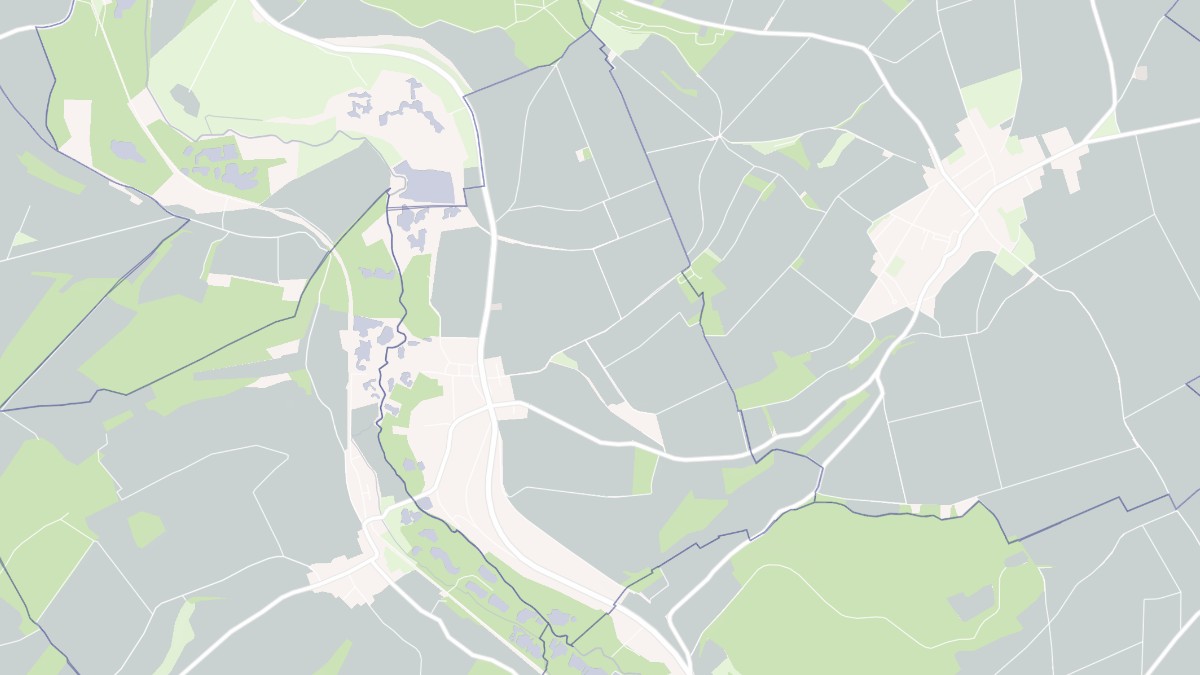 Aperçu cartographique de La Neuville-Sire-Bernard, centré sur la commune