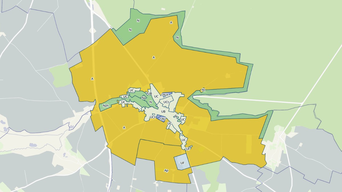 Aperçu cartographique de Nouvion, centré sur la commune