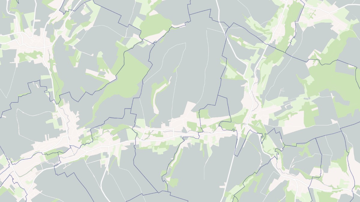 Aperçu cartographique de Pernois, centré sur la commune