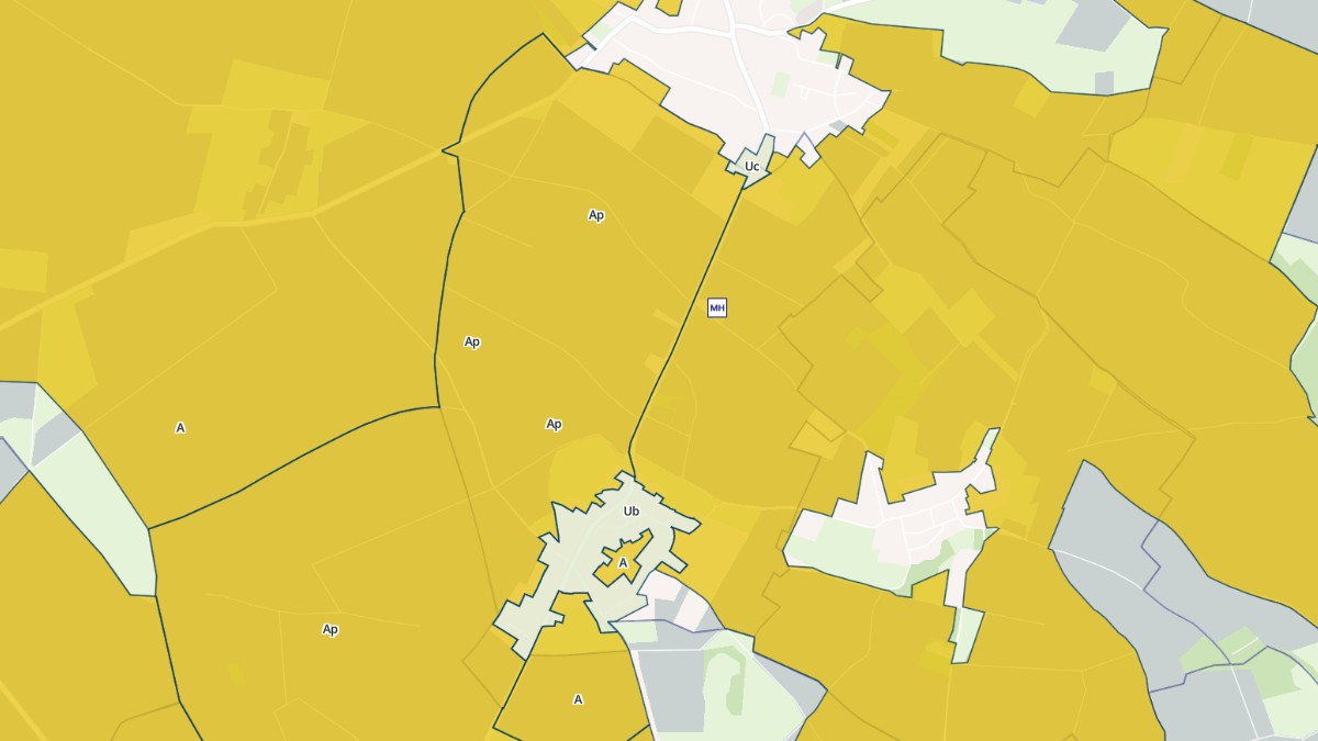 Aperçu cartographique de Pierregot, centré sur la commune