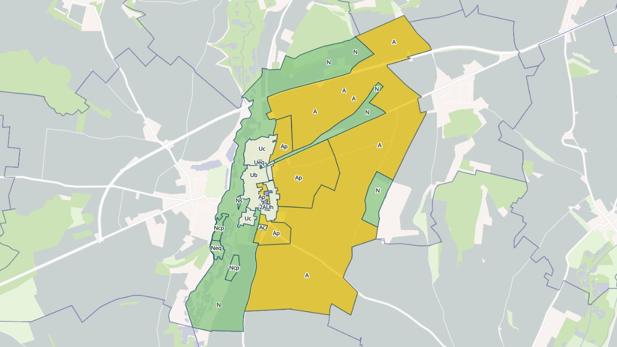 Aperçu cartographique de Pont-Noyelles, centré sur la commune