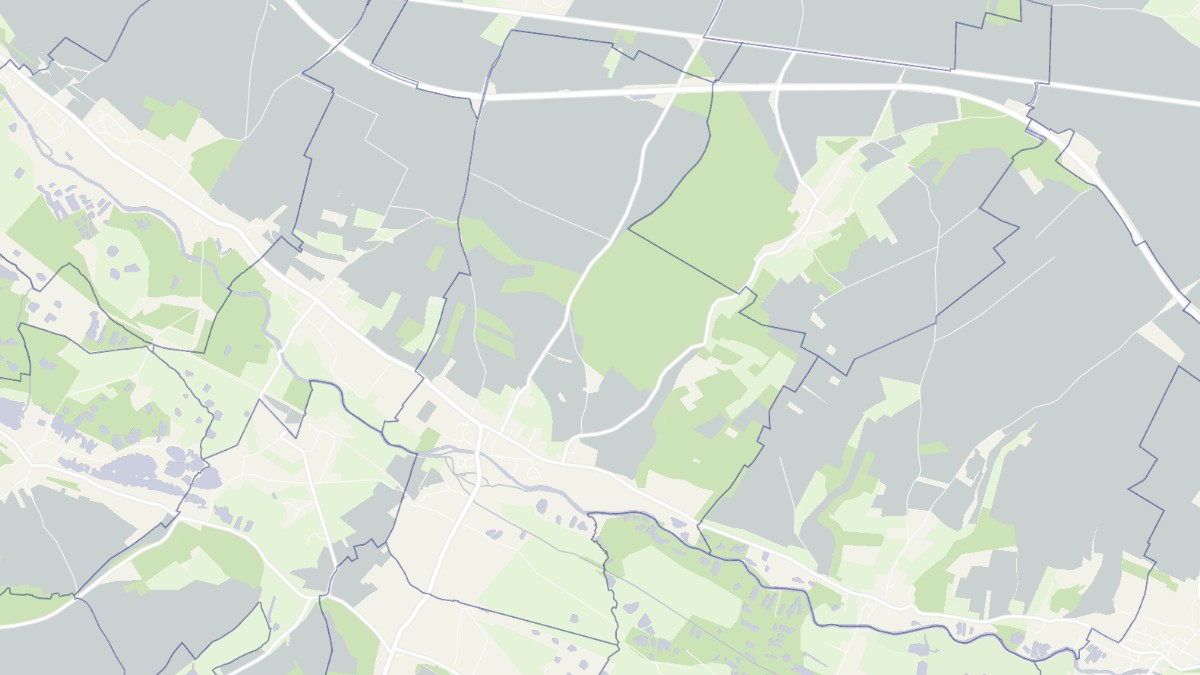 Aperçu cartographique de Pont-Remy, centré sur la commune