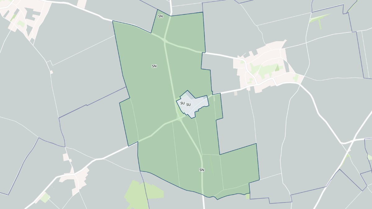Aperçu cartographique de Potte, centré sur la commune
