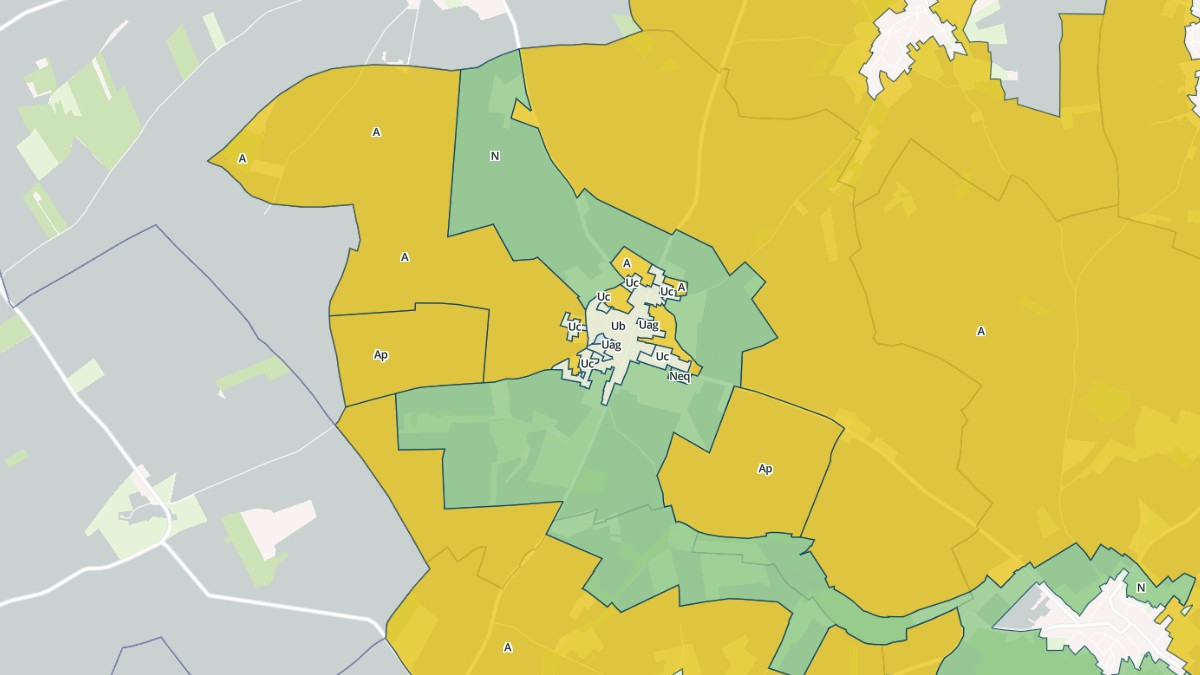 Aperçu cartographique de Puchevillers, centré sur la commune