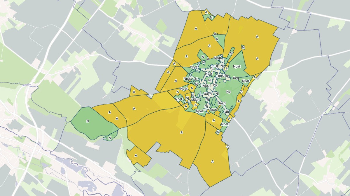 Aperçu cartographique de Rambures, centré sur la commune
