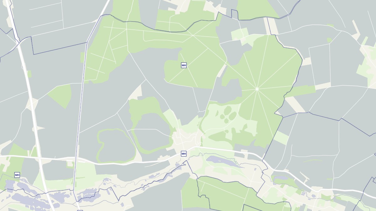 Aperçu cartographique de Regnière-Écluse, centré sur la commune