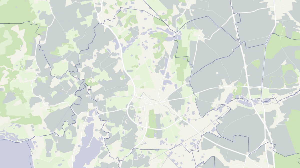 Aperçu cartographique de Rue, centré sur la commune