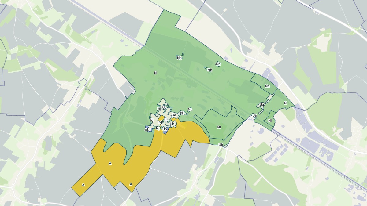 Aperçu cartographique de Saigneville, centré sur la commune