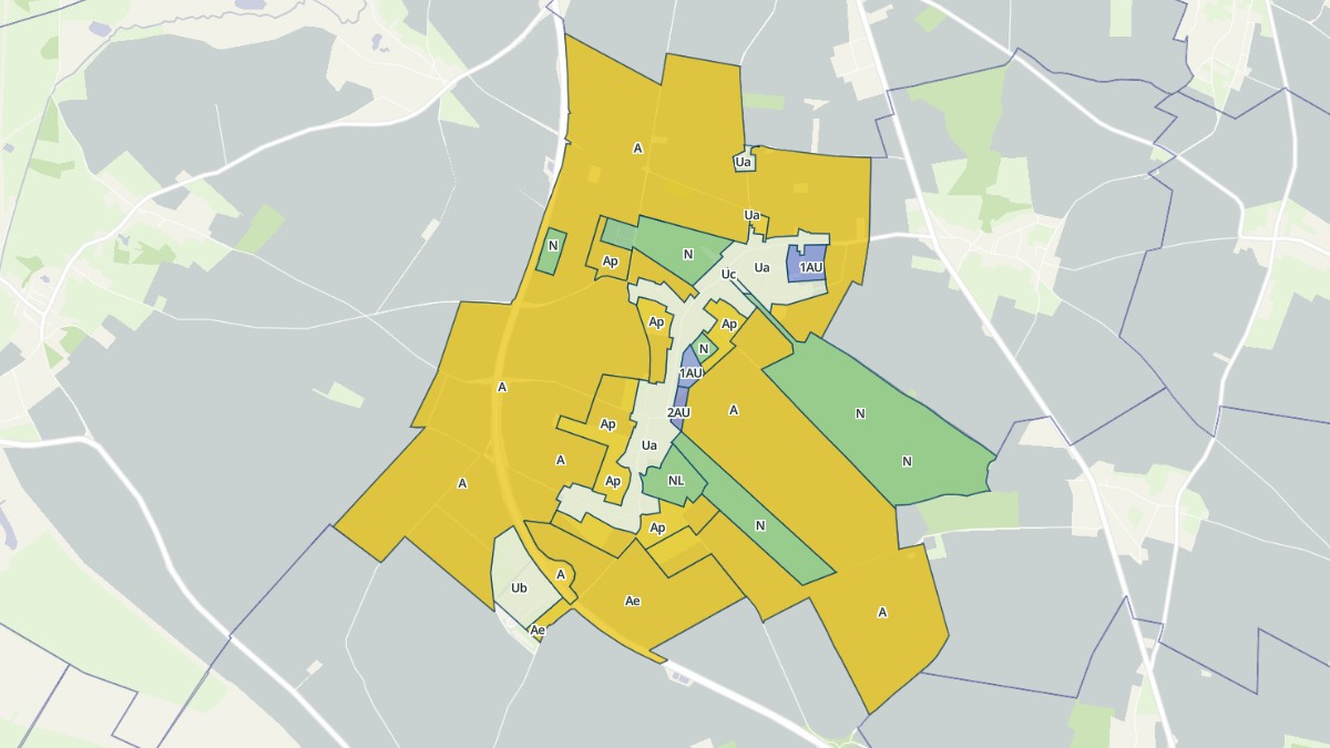 Aperçu cartographique de Sailly-Flibeaucourt, centré sur la commune