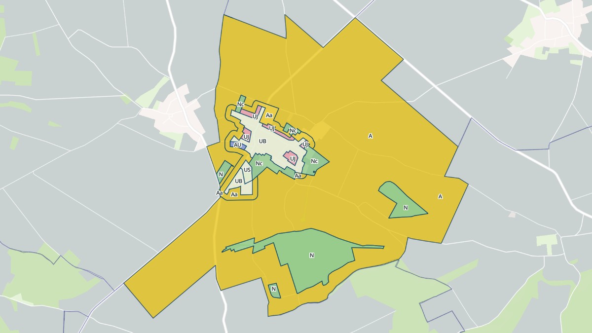 Aperçu cartographique de Sourdon, centré sur la commune