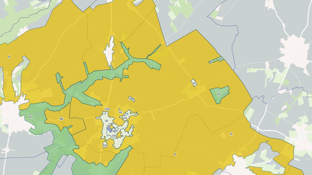 Aperçu cartographique de Talmas, centré sur la commune