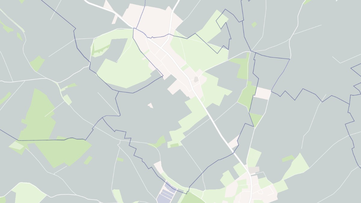 Aperçu cartographique de Terramesnil, centré sur la commune