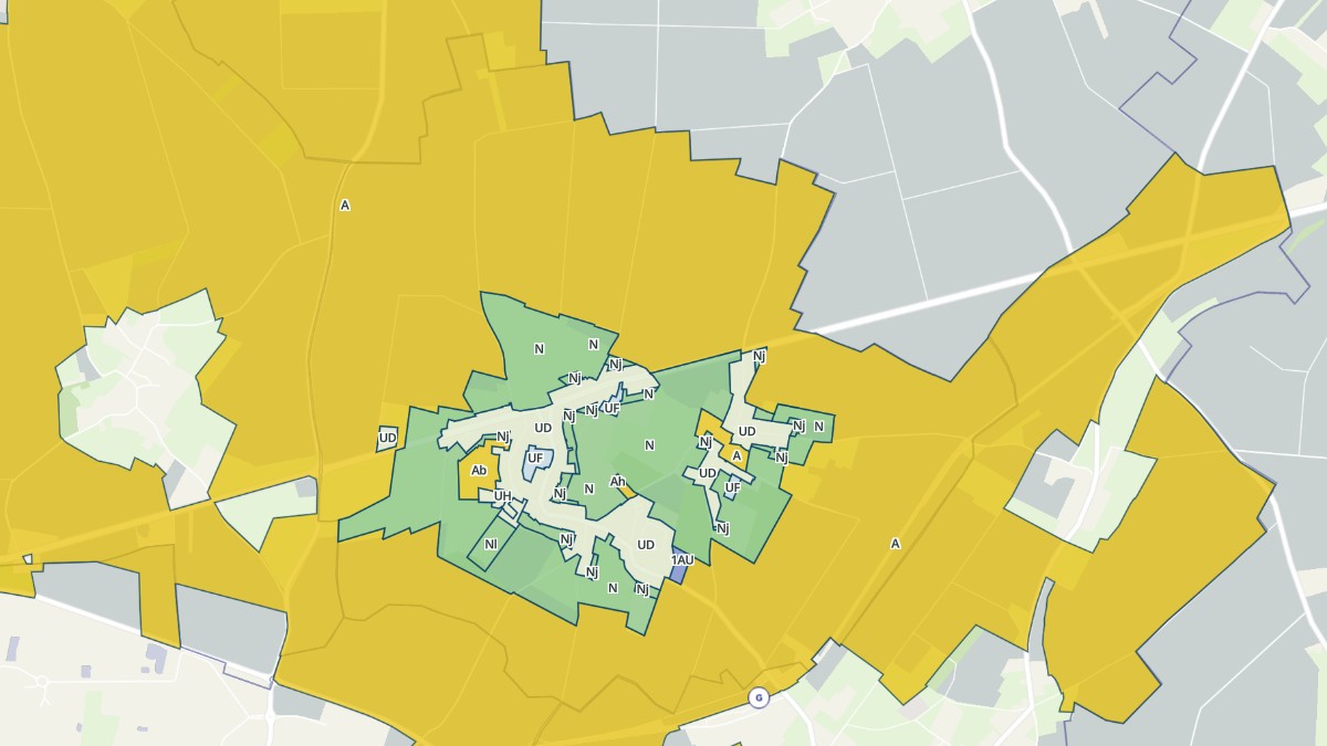 Aperçu cartographique de Valines, centré sur la commune