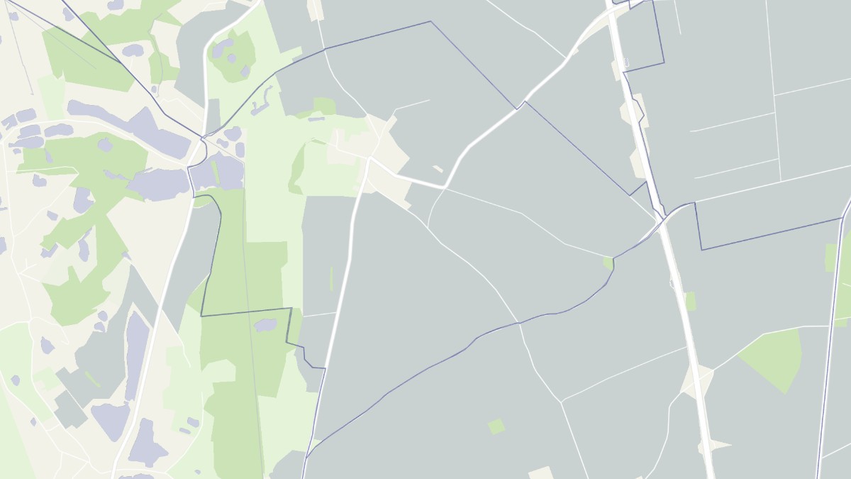 Aperçu cartographique de Vercourt, centré sur la commune