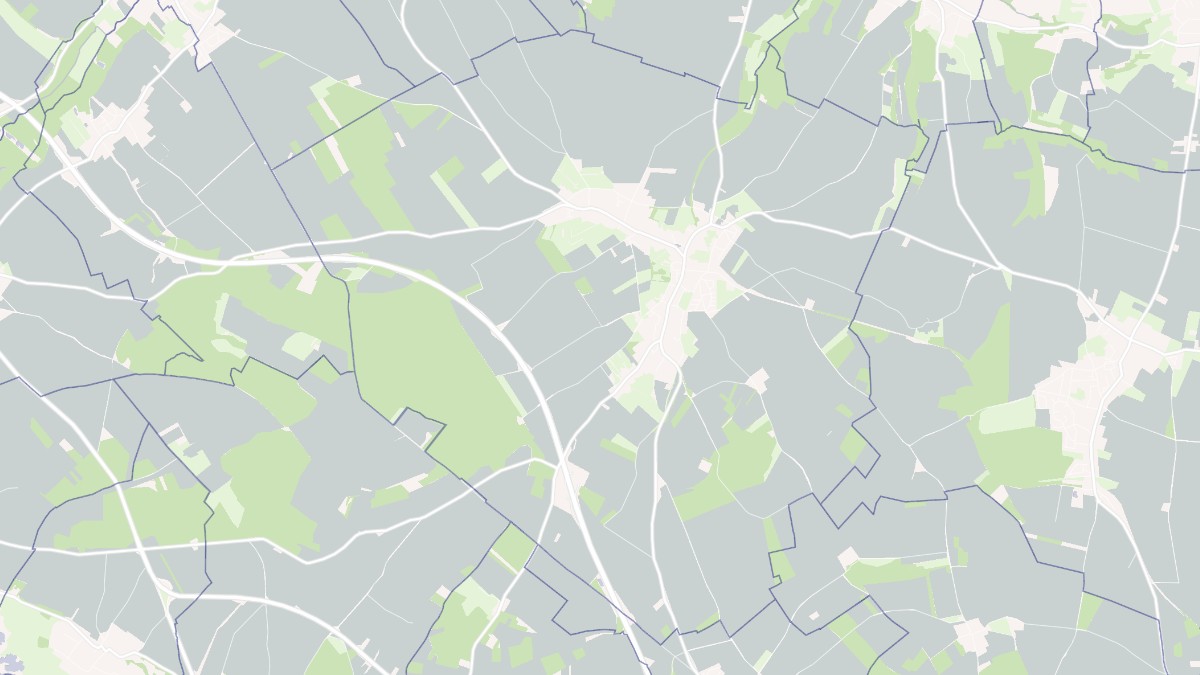 Aperçu cartographique de Vignacourt, centré sur la commune