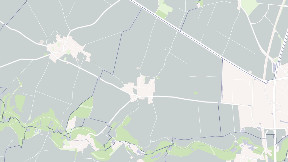 Aperçu cartographique de Villers-lès-Roye, centré sur la commune