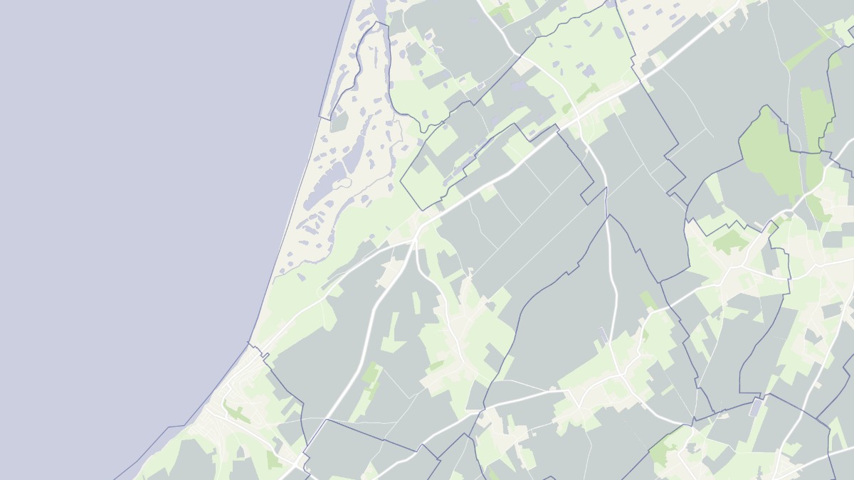 Aperçu cartographique de Woignarue, centré sur la commune