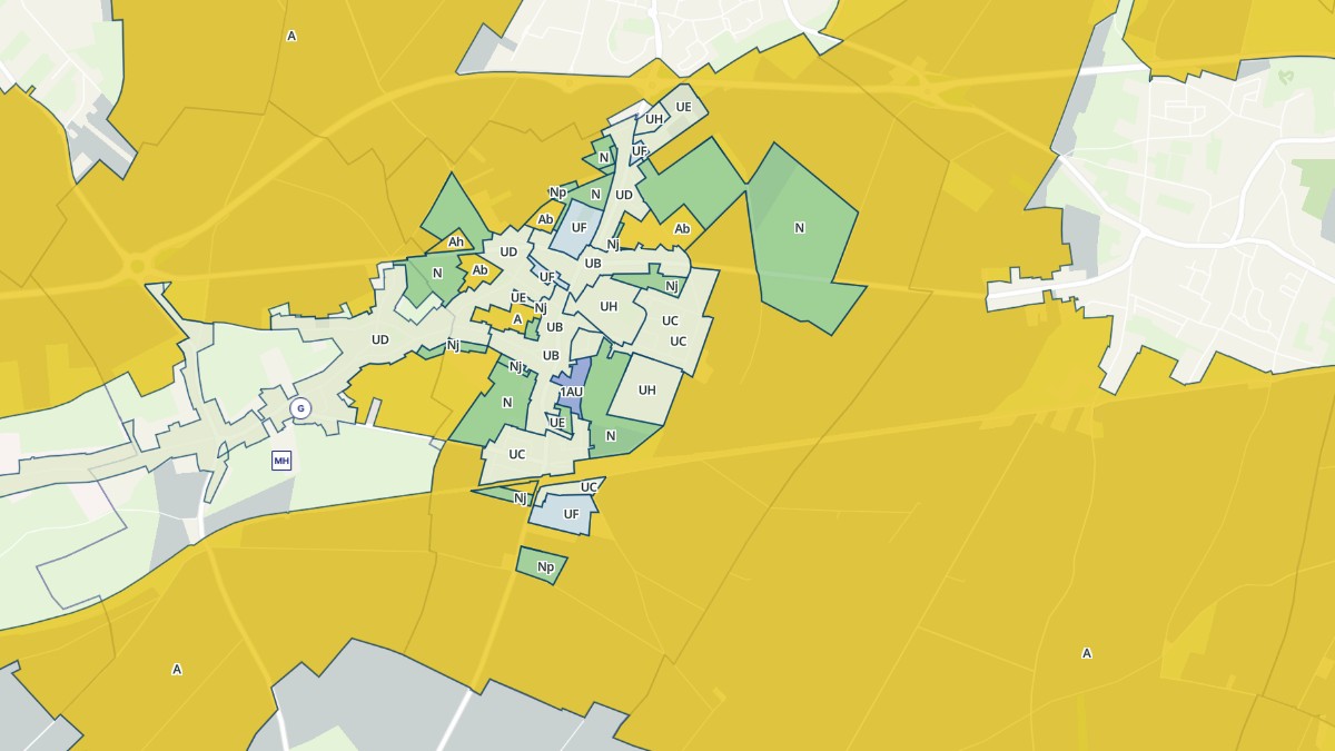 Aperçu cartographique de Woincourt, centré sur la commune