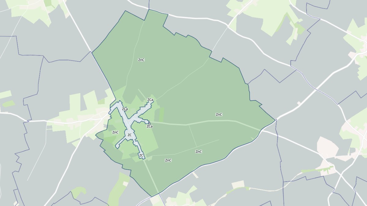 Aperçu cartographique de Yvrench, centré sur la commune