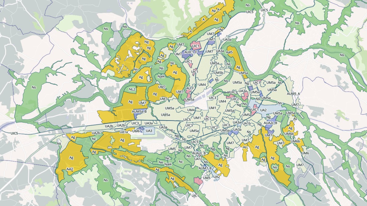 Aperçu cartographique de Albi, centré sur la commune