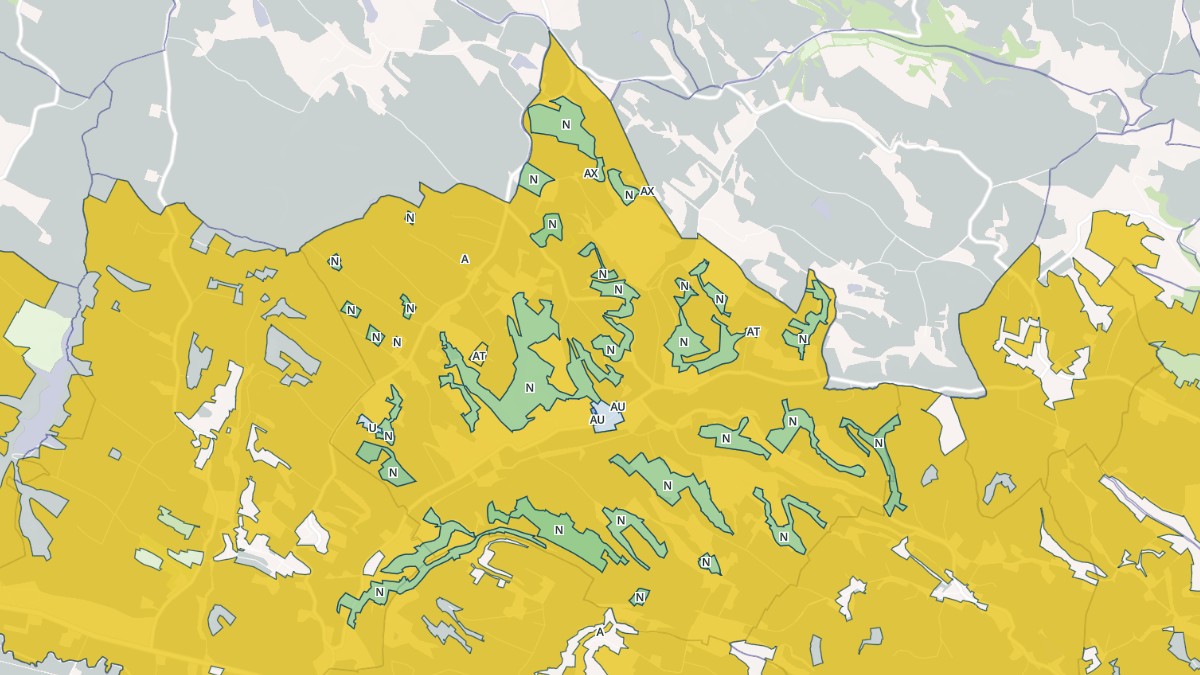 Aperçu cartographique de Algans, centré sur la commune
