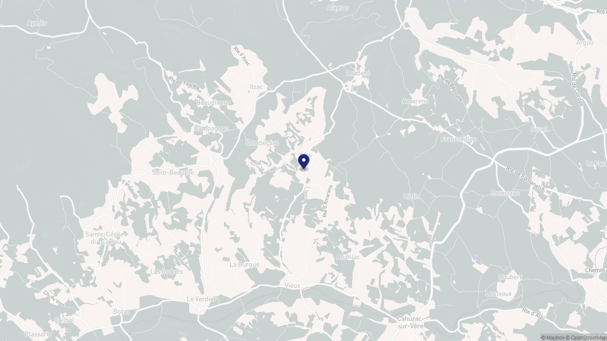 Aperçu cartographique de Alos, centré sur la commune