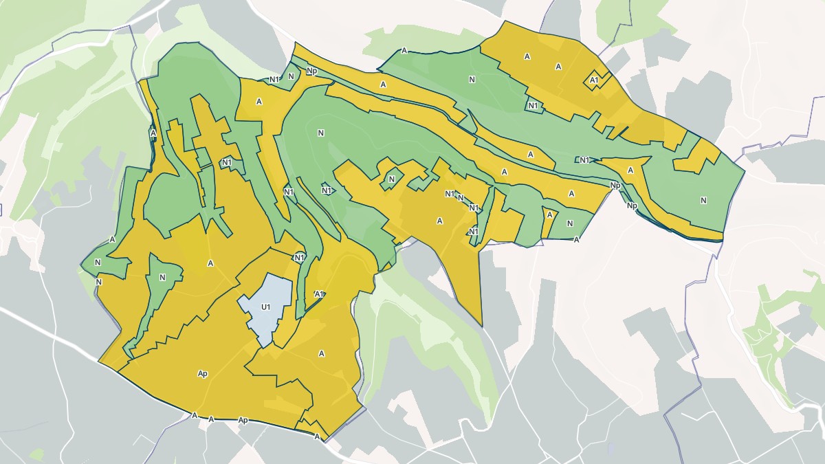 Aperçu cartographique de Amarens, centré sur la commune