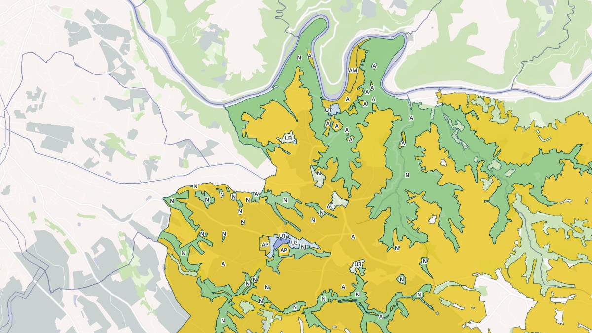 Aperçu cartographique de Bellegarde-Marsal, centré sur la commune