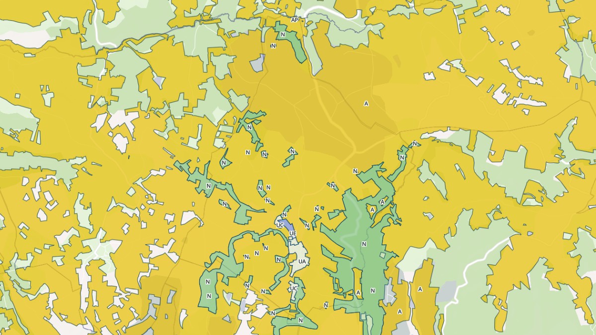 Aperçu cartographique de Bournazel, centré sur la commune