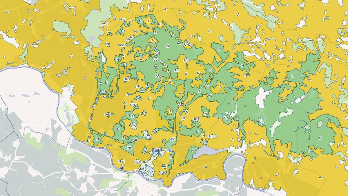Aperçu cartographique de Damiatte, centré sur la commune