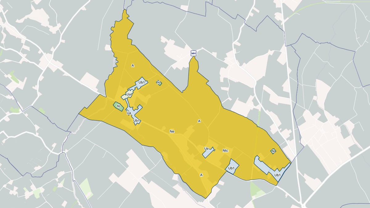 Aperçu cartographique de Garrevaques, centré sur la commune