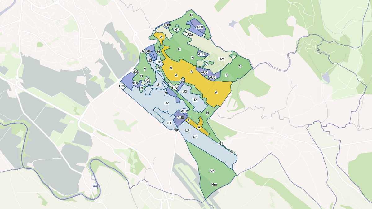 Aperçu cartographique de Lagarrigue, centré sur la commune