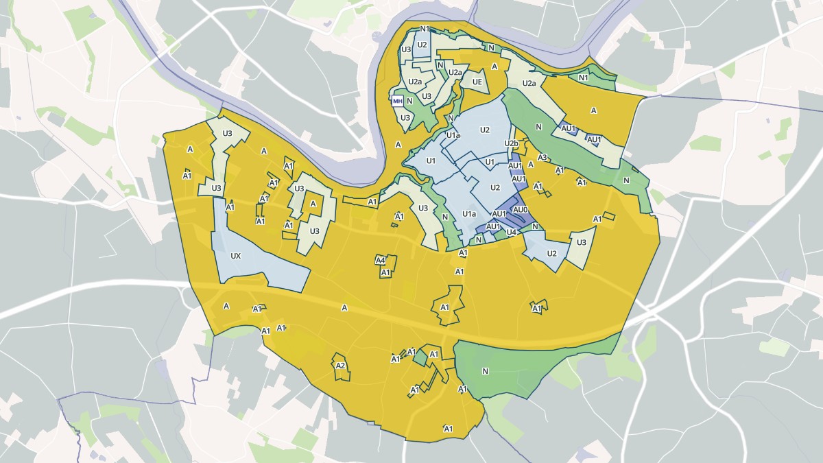 Aperçu cartographique de Lagrave, centré sur la commune