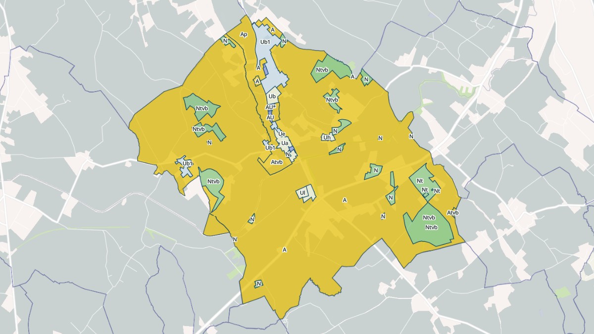 Aperçu cartographique de Lempaut, centré sur la commune