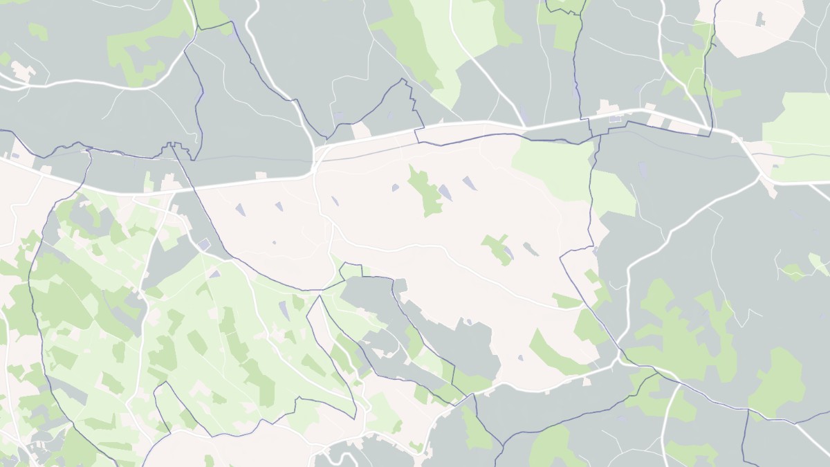 Aperçu cartographique de Montgaillard, centré sur la commune