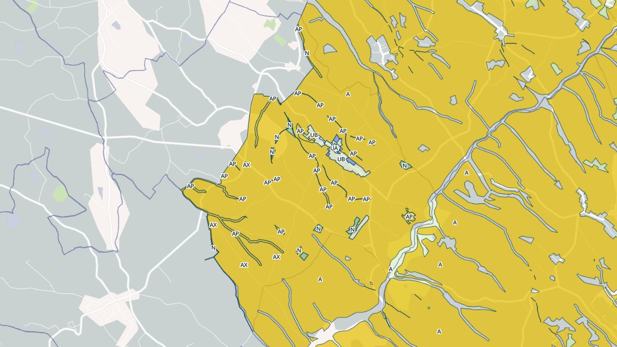Aperçu cartographique de Orban, centré sur la commune