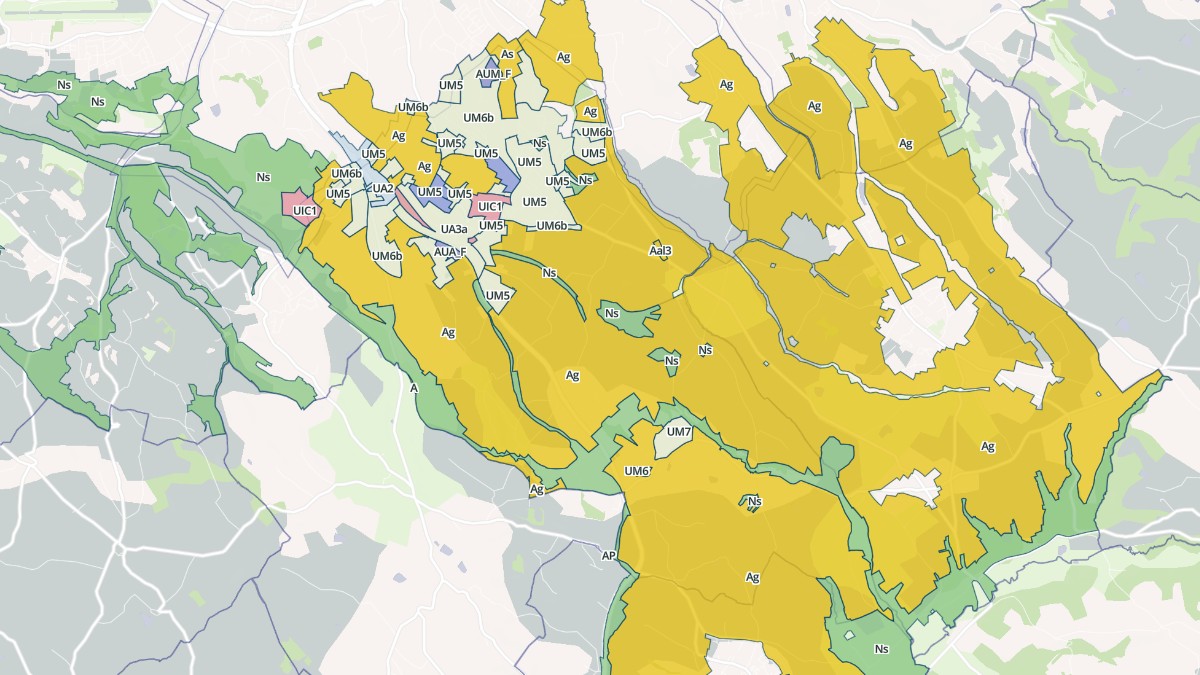 Aperçu cartographique de Puygouzon, centré sur la commune