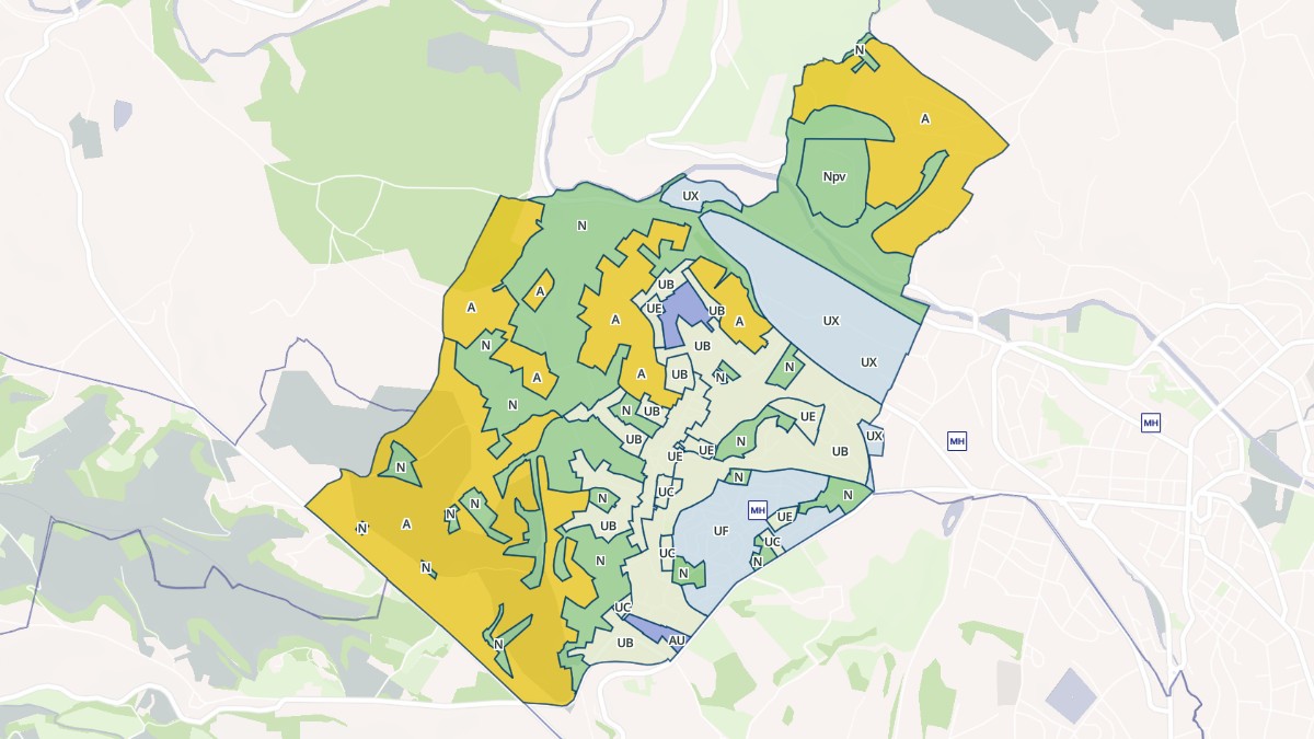 Aperçu cartographique de Saint-Benoît-de-Carmaux, centré sur la commune