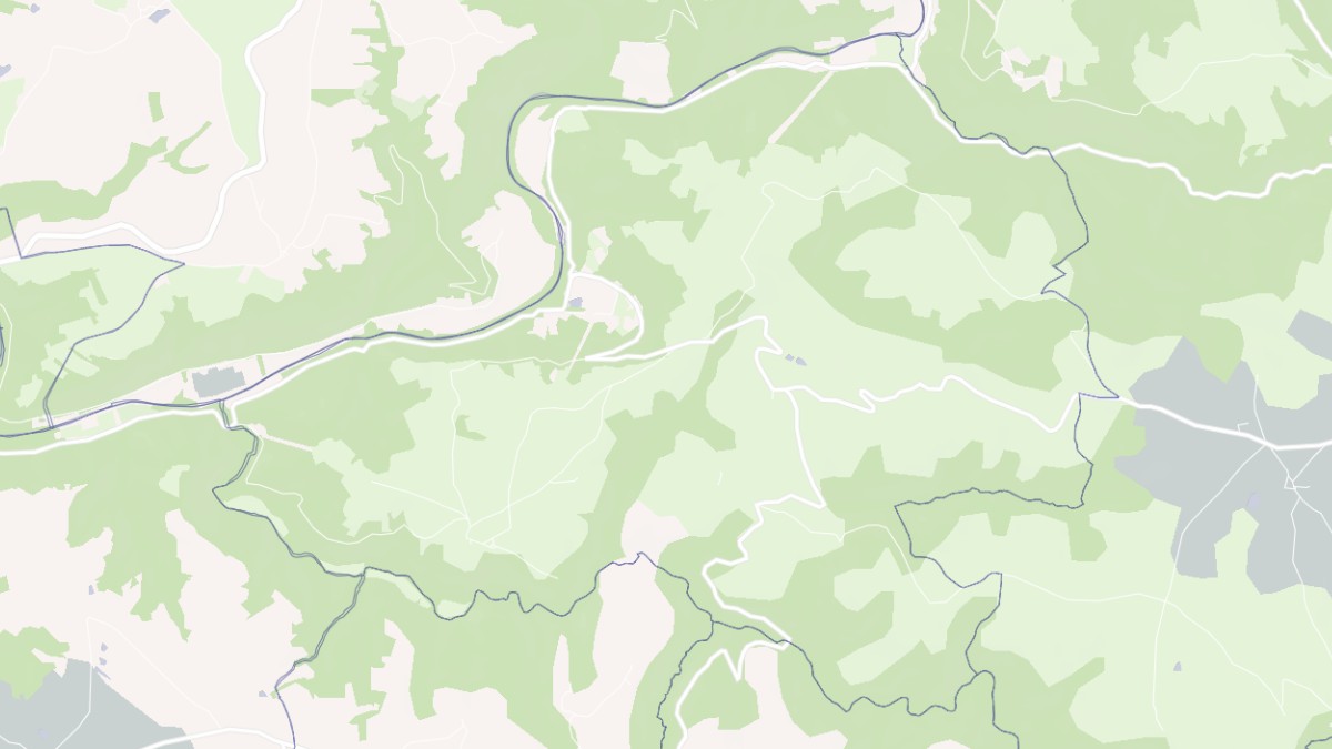 Aperçu cartographique de Saint-Christophe, centré sur la commune