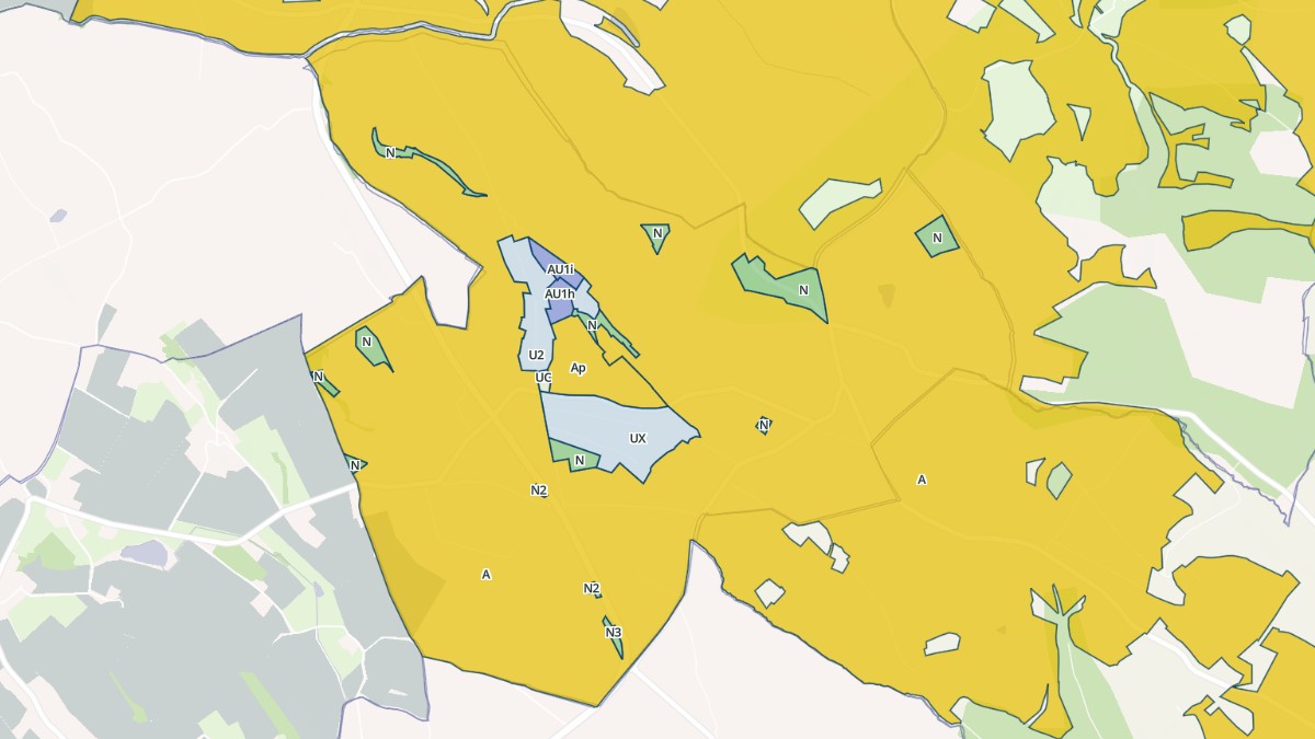 Aperçu cartographique de Saint-Germier, centré sur la commune