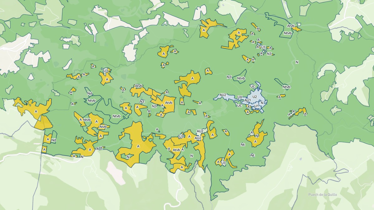 Aperçu cartographique de Saint-Salvy-de-la-Balme, centré sur la commune