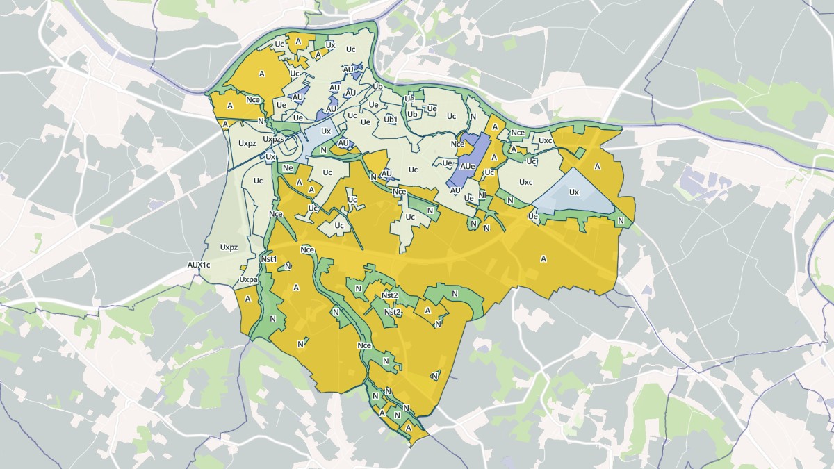 Aperçu cartographique de Saint-Sulpice-la-Pointe, centré sur la commune