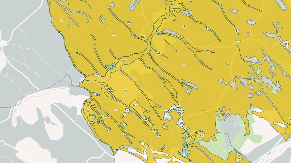 Aperçu cartographique de Sieurac, centré sur la commune