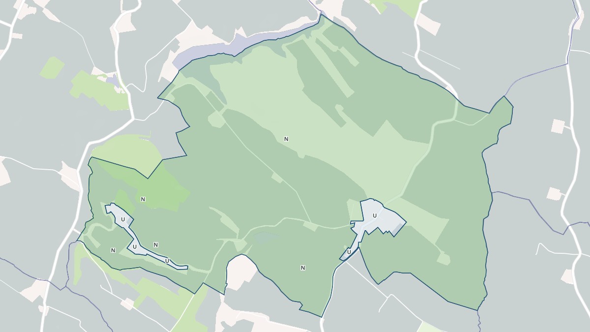 Aperçu cartographique de Veilhes, centré sur la commune