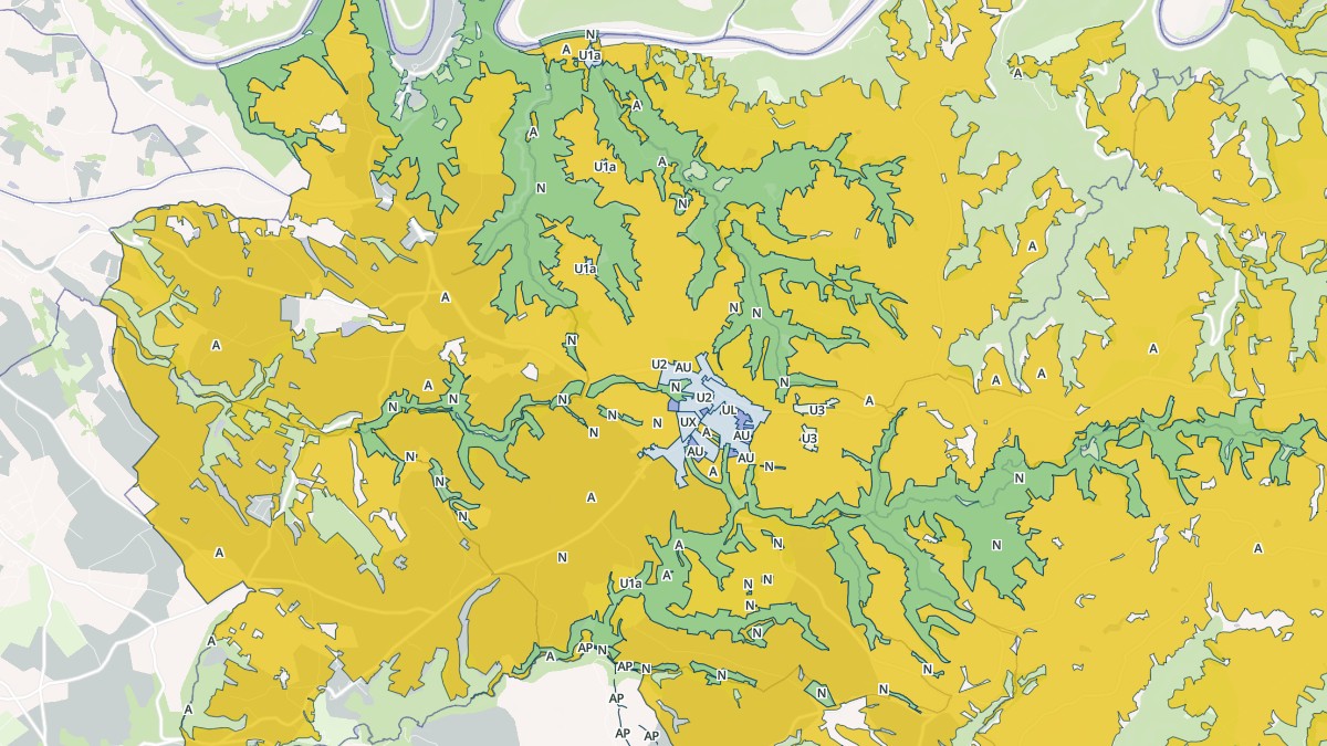 Aperçu cartographique de Villefranche-d'Albigeois, centré sur la commune