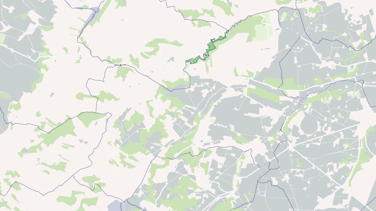 Aperçu cartographique de Bouillac, centré sur la commune