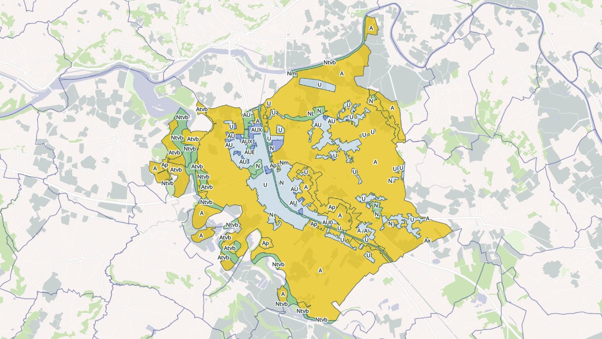 Aperçu cartographique de Castelsarrasin, centré sur la commune