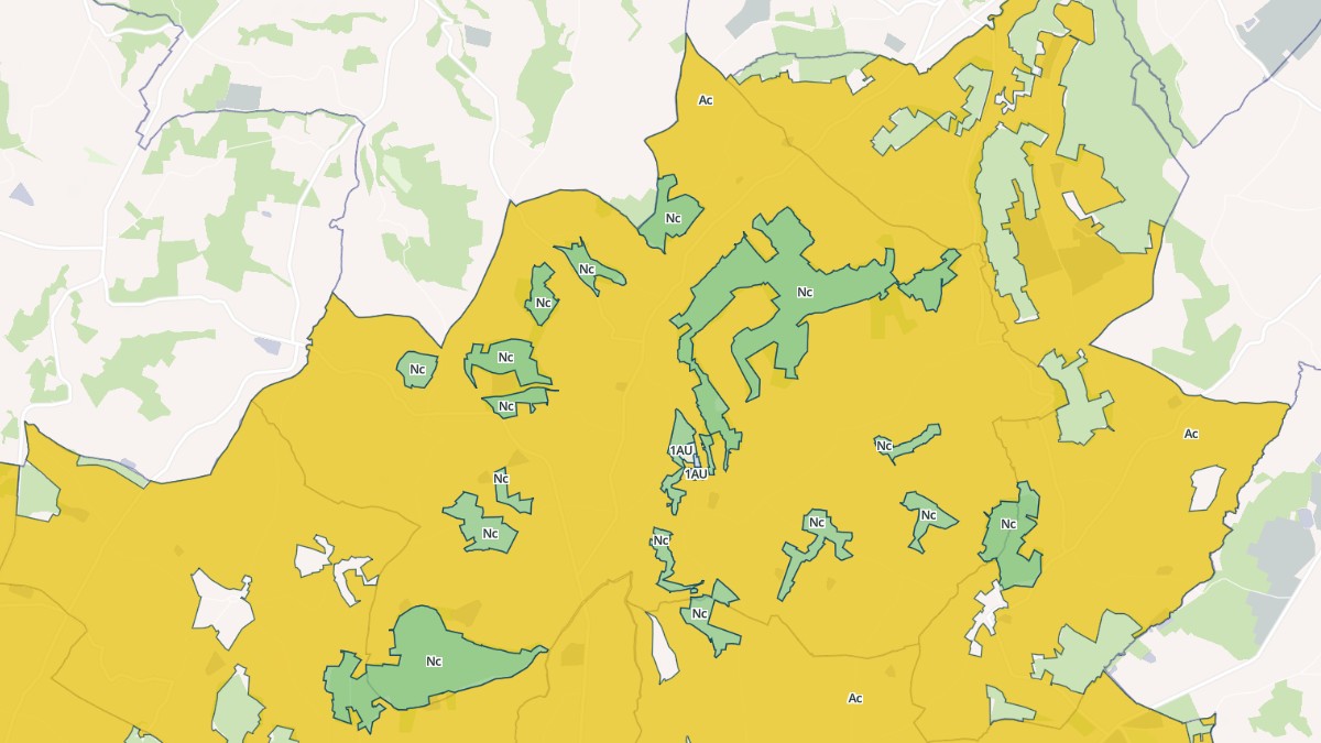 Aperçu cartographique de Castéra-Bouzet, centré sur la commune